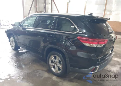2018 Toyota Highlander Limited from USA, damaged, VIN 5TDDZRFH1JS860397